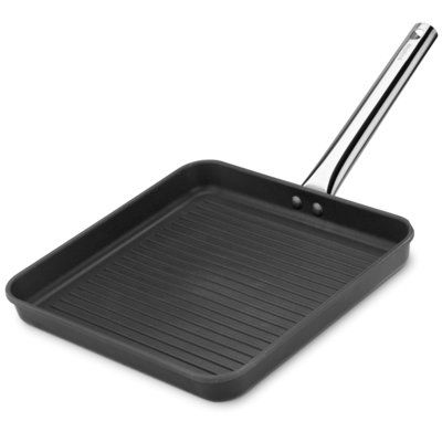 Grillpfanne  Aluminium  Induktion  B 28 cm x T 28cm x H 4 cm