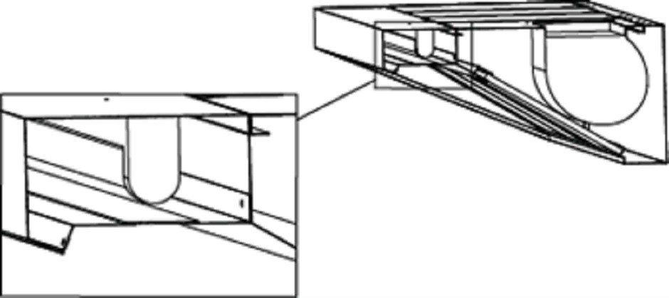 LED-Einbauleuchte 4 x 28 W