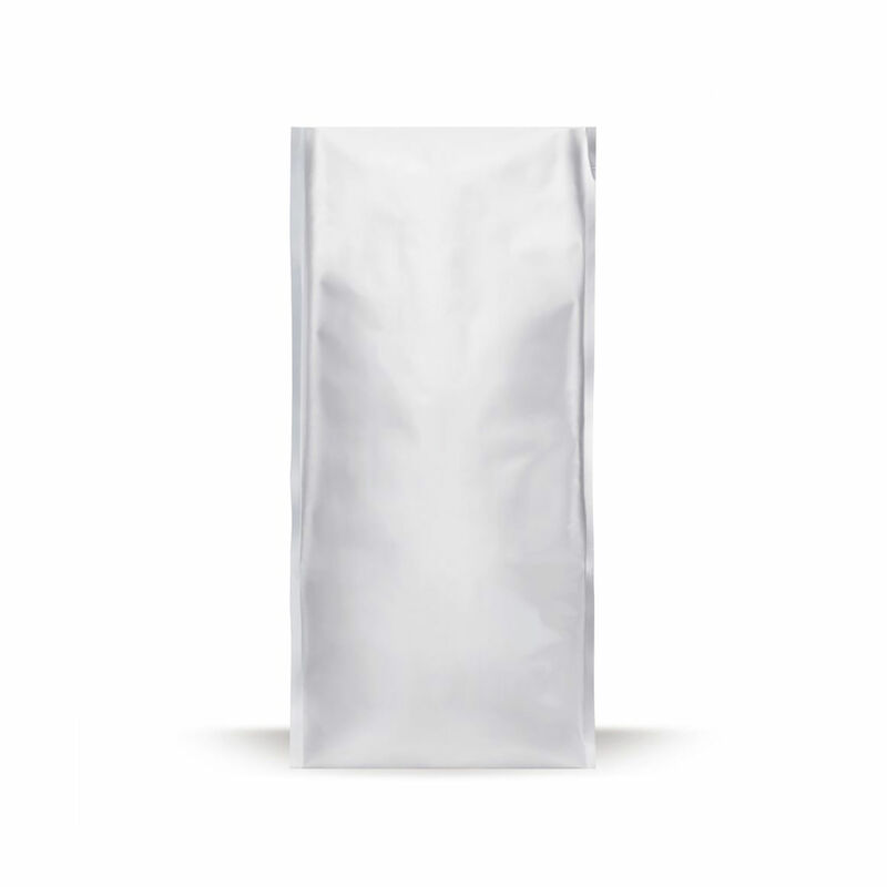 Quad Bags 290x160x575 mm mit K-Siegelung- 5000g- silber- 200 Stk-